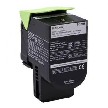 Lexmark Toner-Kit Return Program schwarz HC (70C2HK0, 702HK)