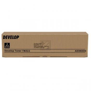 Develop Toner-Kit schwarz (A33K0D0, TN-322)