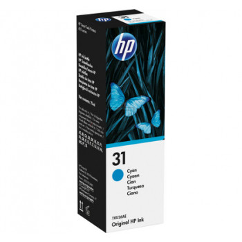 HP Tintennachfüllfläschchen cyan (1VU26AE, 31)