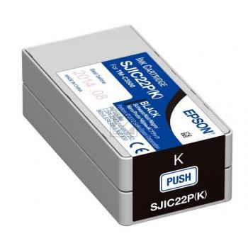 Epson Tintenpatrone schwarz (C33S020601, SJIC22P(K))