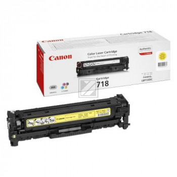 Canon Toner-Kartusche Projekt gelb (2659B014, CL-718Y)