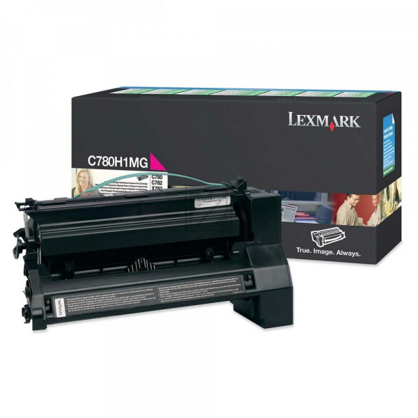 Lexmark Toner-Kartusche Prebate magenta HC (C780H1MG)