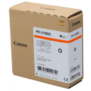 Canon Tintenpatrone orange SC (5272C001, PFI-2100O)