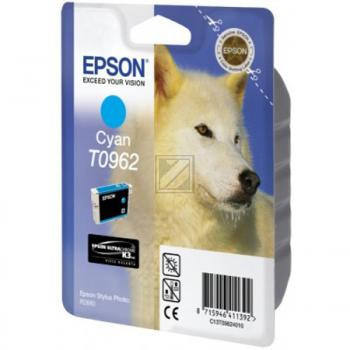 Epson Tintenpatrone cyan (C13T09624010, T0962)