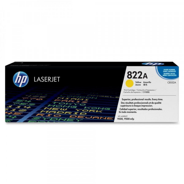 HP Toner-Kit gelb (C8552A, 822A)