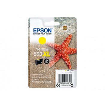 Epson Tintenpatrone gelb HC (C13T03A44020, 603XL)