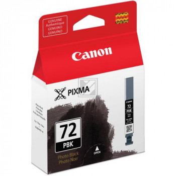 Canon Tintenpatrone Photo-Tinte photo schwarz (6403B001, PGI-72PBK)