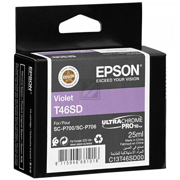 Epson Tintenpatrone violett (C13T46SD00, T46SD)