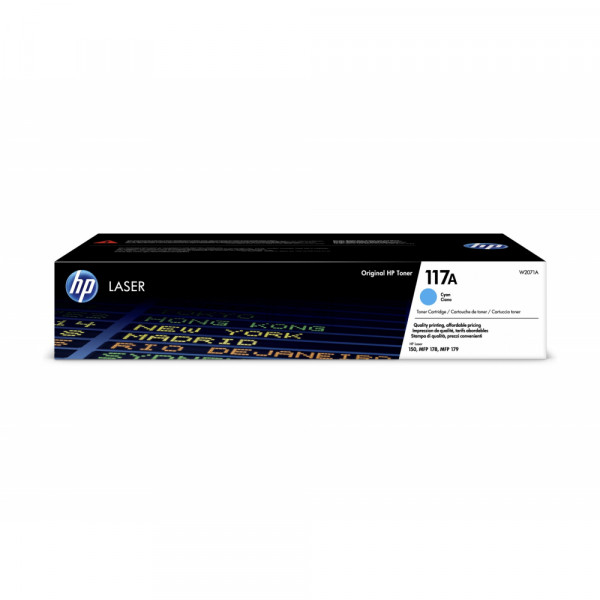 HP Toner-Kit cyan (W2071A, 117A)