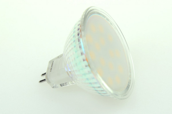 GU5.3 LED-Spot PAR16 AC/DC 240 Lumen 125° warmweiss 2,6W dimmbar Green-Power-LED