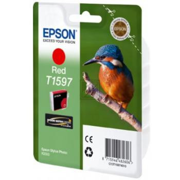 Epson Tintenpatrone rot (C13T15974010, T1597)