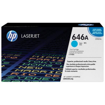 HP Toner-Kartusche cyan (CF031A, 646A)