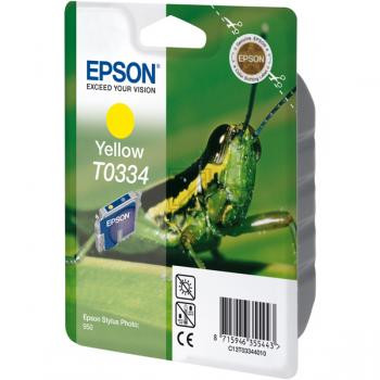 Epson Tintenpatrone gelb (C13T03344010, T0334)