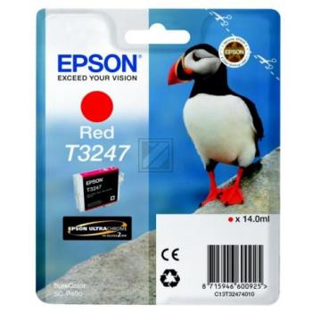 Epson Tintenpatrone rot (C13T32474010, T3247)