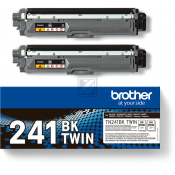 BROTHER Toner HY Twin Pack schwarz TN-241BK HL-3140/3170 2x2500 Seiten