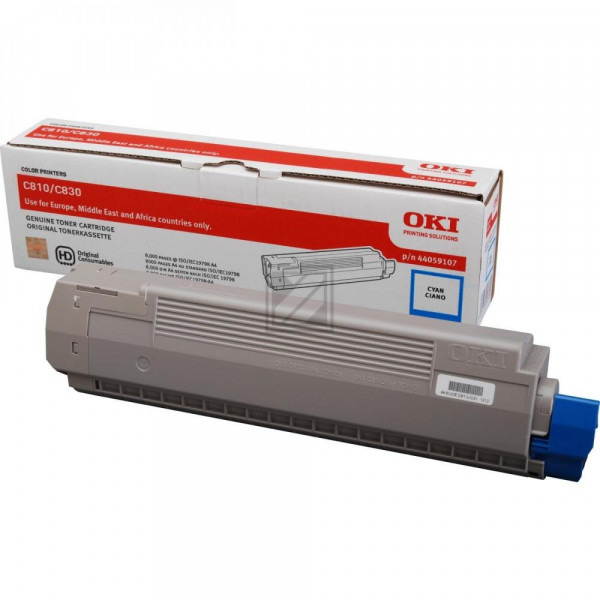 OKI Toner-Kit cyan (44059107)