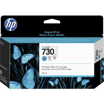 HP Tintenpatrone cyan SC (P2V62A, 730)