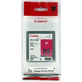 Canon Tintenpatrone magenta (0885B001, PFI-101M)