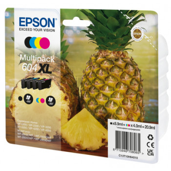 Epson Tintenpatrone gelb, magenta, schwarz, cyan (C13T10H64010, 604XL)