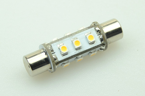 S8x42 LED-Soffitte AC/DC 75 Lumen 270° warmweiss 0,7W Green-Power-LED