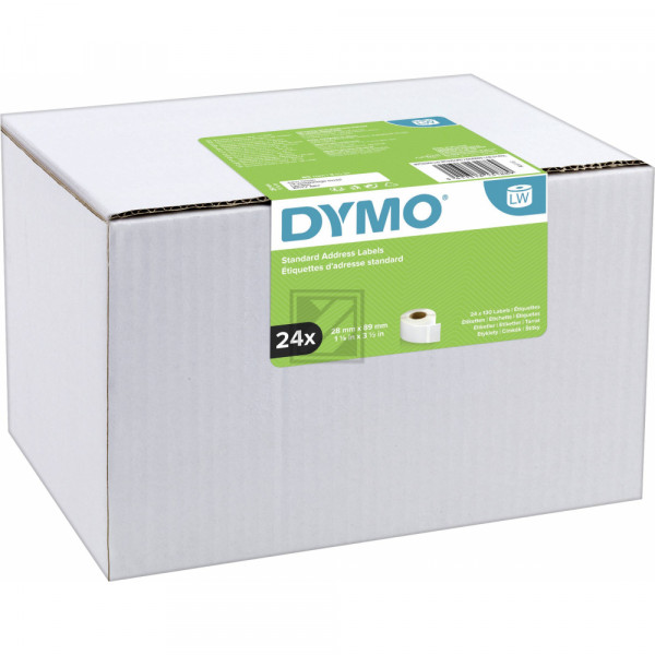 S0722390 DYMO 36x89mm WEISS 24Rl/260Stk LW Adress-Etiketten