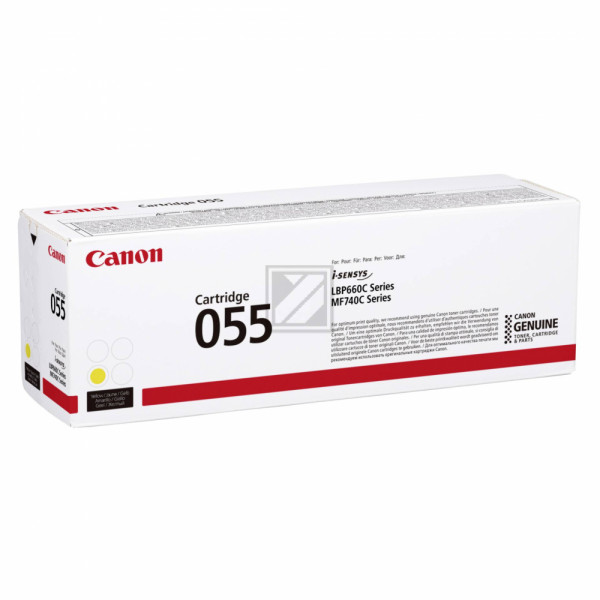 Canon Toner-Kartusche gelb (3013C002, 055)