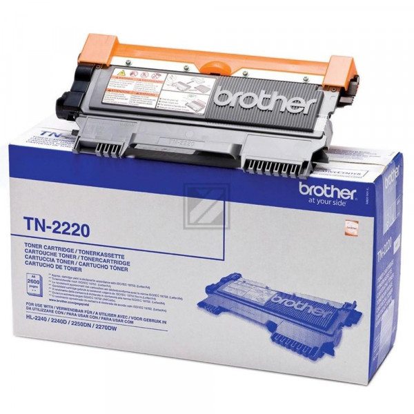 Brother Toner-Kit schwarz HC (TN-2220)