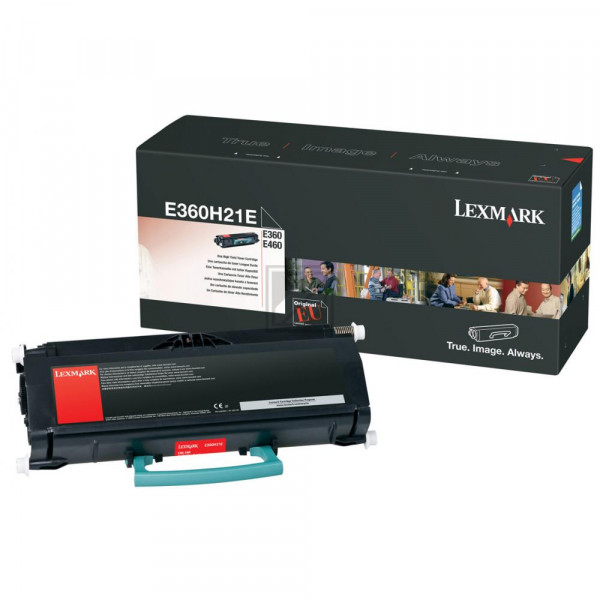 Lexmark Toner-Kartusche schwarz HC (E360H21E)