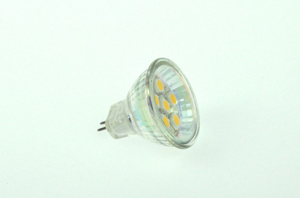 GU4 LED-Bajonettsockellampe AC/DC 100 Lumen 125° warmweiss 1W dimmbar Green-Power-LED