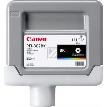 Canon Tintenpatrone schwarz (2216B001, PFI-302BK)