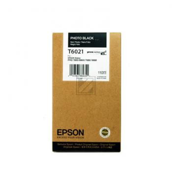 Epson Tintenpatrone Ultra Chrome K3 photo schwarz (C13T602100, T6021)