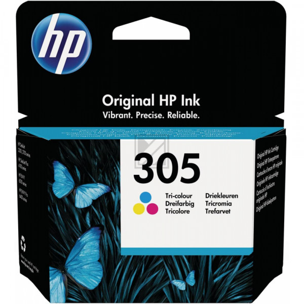 HP Tintendruckkopf cyan/gelb/magenta (3YM60AE#ABE, 305)