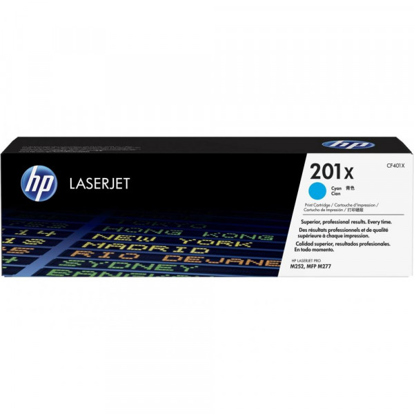 HP Toner-Kartusche cyan HC (CF401X, 201X)