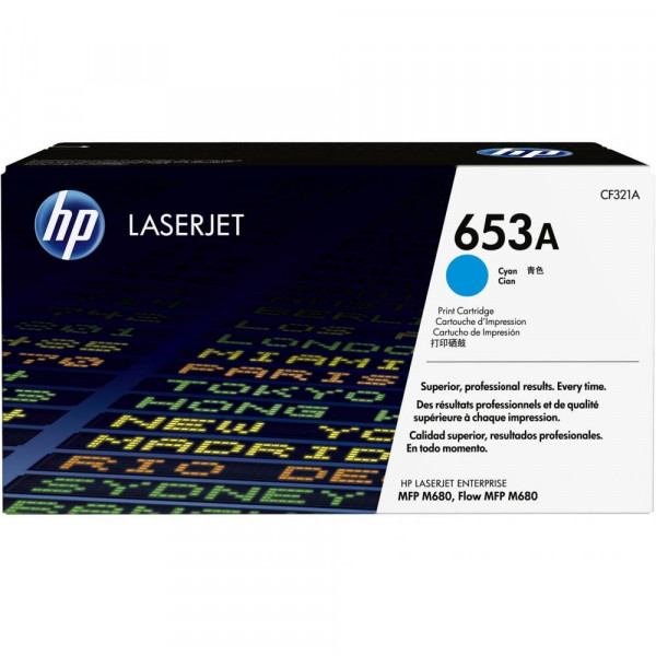 HP Toner-Kartusche cyan (CF321A, 653A)