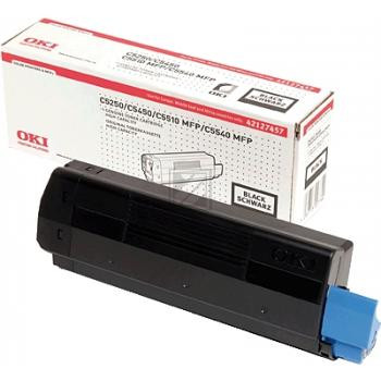 OKI Toner-Kit schwarz HC (42127457)