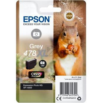 Epson Tintenpatrone grau HC (C13T04F64010, 478XL)