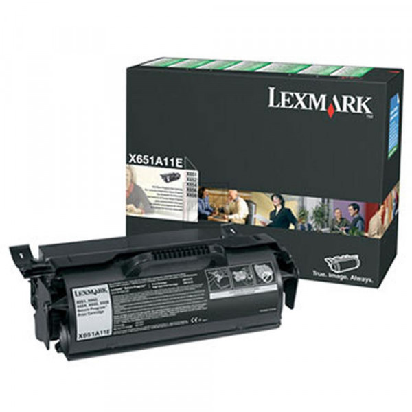 Lexmark Toner-Kartusche Prebate schwarz (X651A11A)