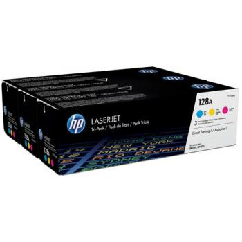 HP Toner-Kartusche gelb cyan magenta (CF371AM, 128A)