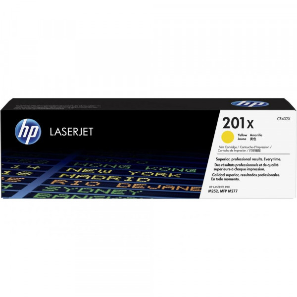 HP Toner-Kartusche gelb HC (CF402X, 201X)