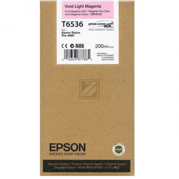 Epson Tintenpatrone Ultra Chrome HDR magenta light (C13T653600, T6536)