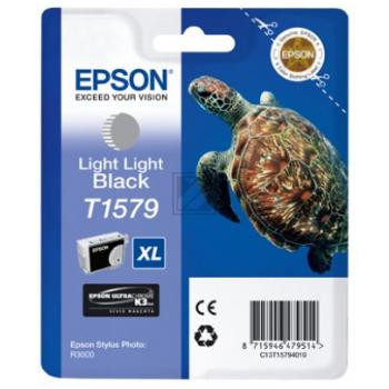 Epson Tintenpatrone Ultra Chrome K3 schwarz light, light (C13T15794010, T1579)