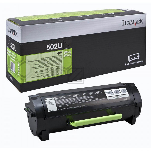 Lexmark Toner-Kartusche Projekt schwarz HC plus + (50F2U0R)