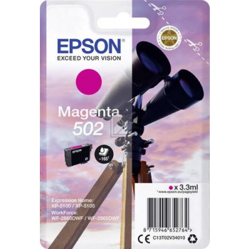 Epson Tintenpatrone magenta (C13T02V34010)