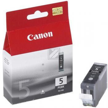 Canon Tintenpatrone schwarz (0628B001, PGI-5BK)