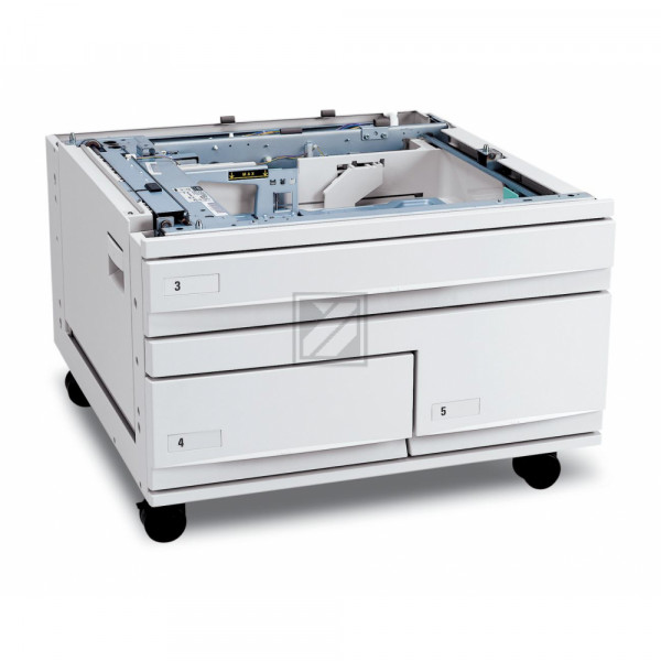 Xerox High Capacity Feeder - Medienfach und -ablage - 2500 Blätter in 3 Schubladen (Trays) - für Phaser 7760DN, 7760DNM, 7760DX, 7760DXM, 7760GX, 7760GXM, 7760N, 7760NM