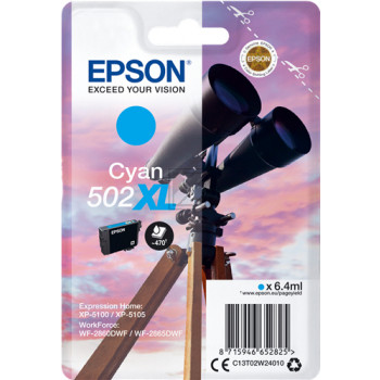 Epson Tintenpatrone cyan HC (C13T02W24010, 502XL)