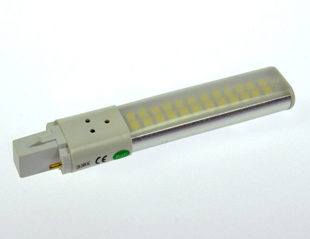 G23 LED-Kompaktlampe AC/DC 480 Lumen 140° warmweiss 6W Green-Power-LED