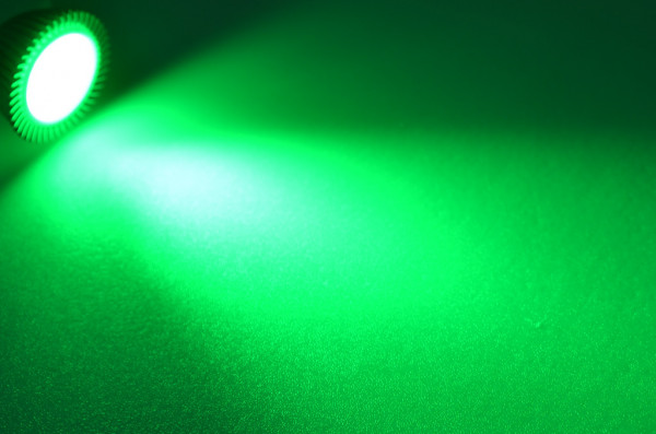 GU5.3 LED-Spot PAR16 DC 210 Lumen 30° Grün 3,4 W Green-Power-LED