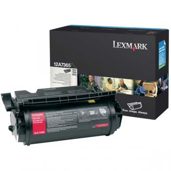 Lexmark Toner-Kartusche Prebate schwarz HC plus (12A7365)