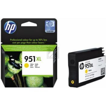 HP Tintenpatrone gelb HC (CN048AE, 951XL)